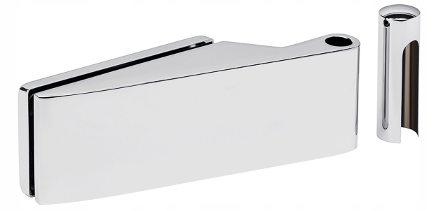 Horizontálny záves pre sklenené dvere Tupai 3697-03, chróm