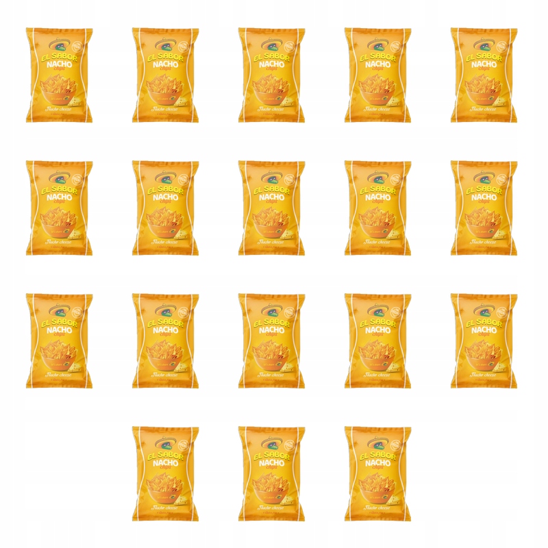 Nachos o smaku serowym 100g El Sabor X18