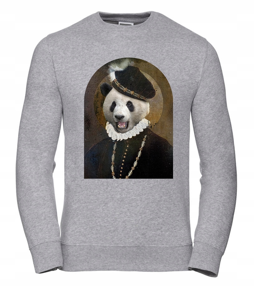 Dámská Mikina Panda Lord, velikost 3XL, šedá