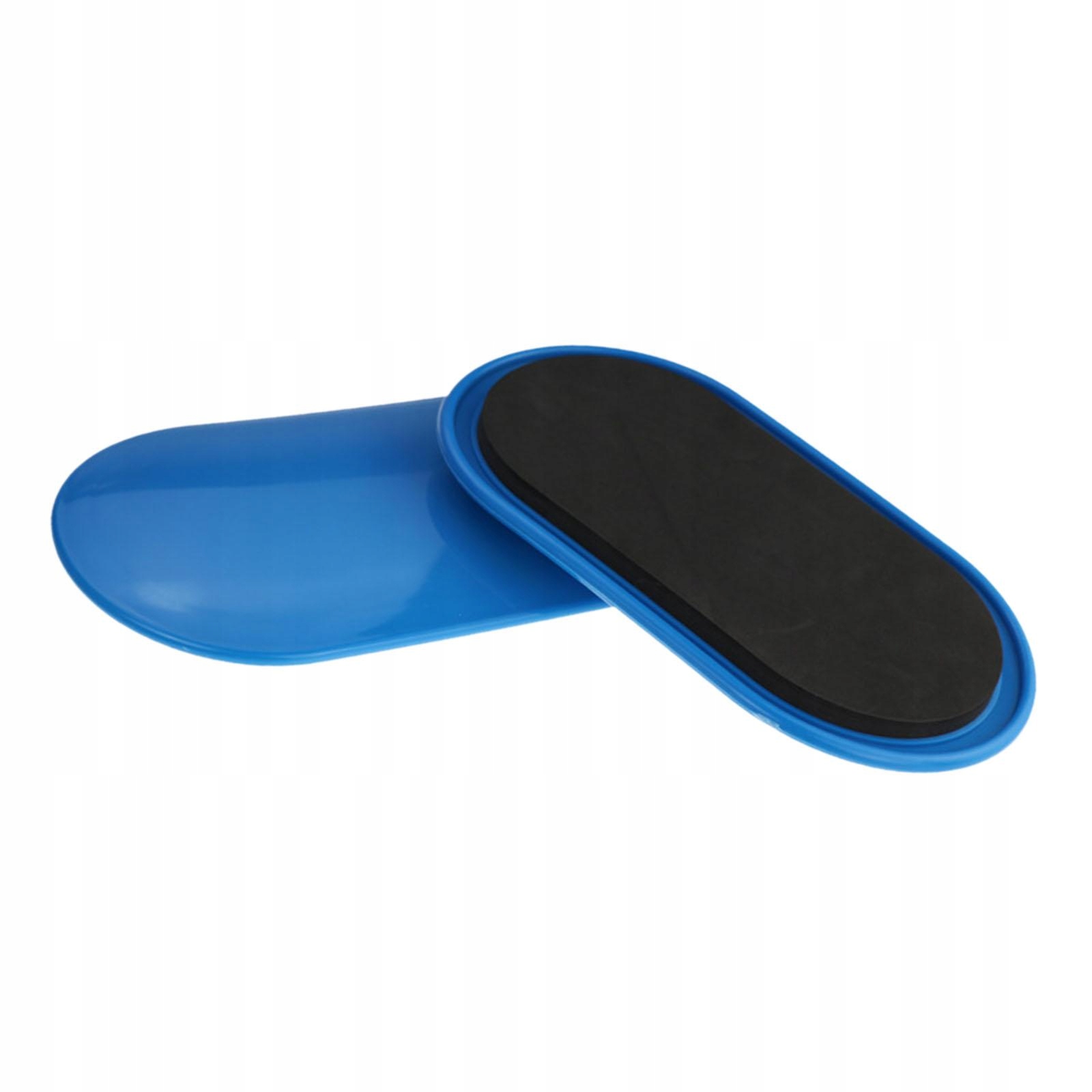 2Pcs Exercise Core Sliders Ab Floor Gliders Strength Training blue