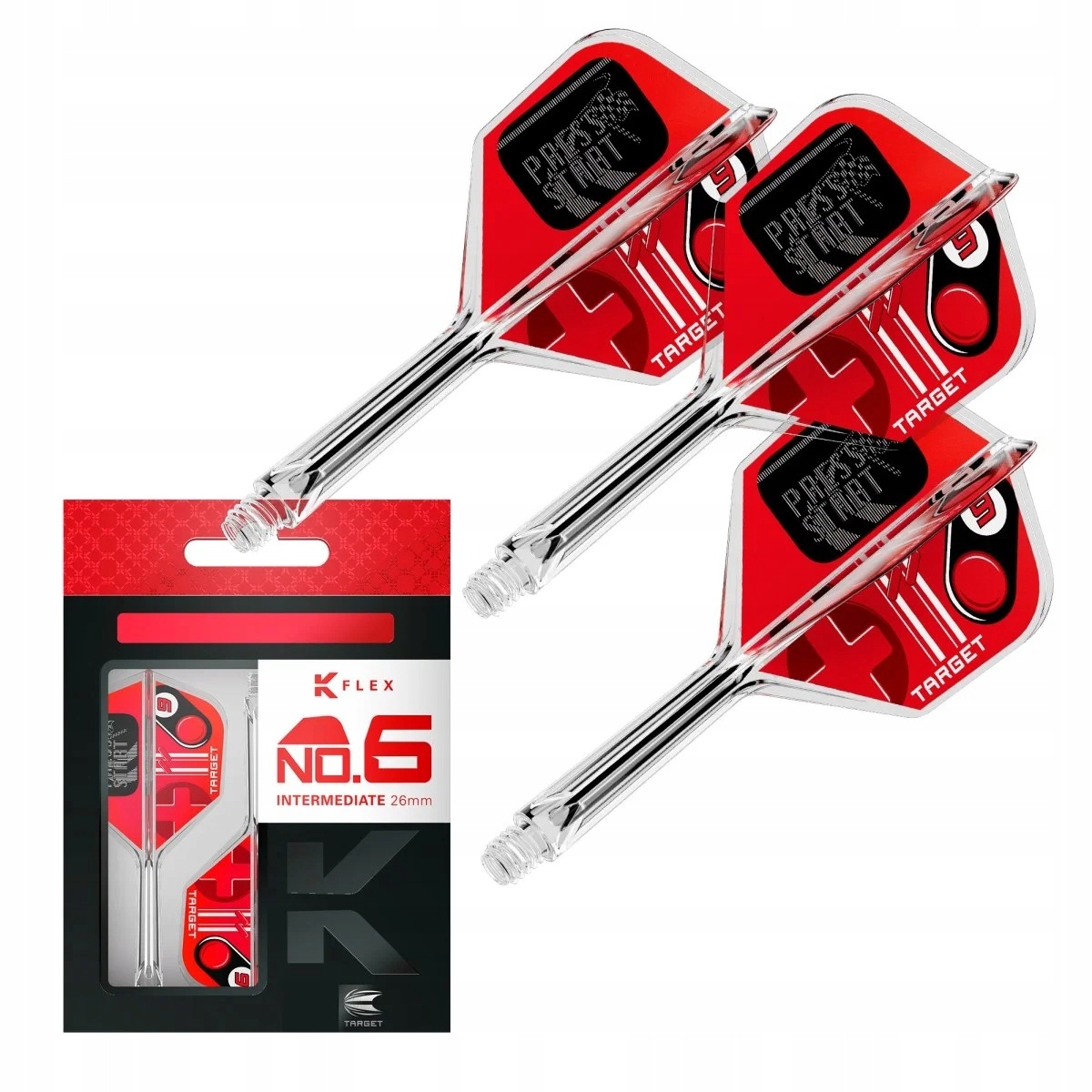 Target K-flex System Piórka Shafty Press Start Small No6 Intermediate