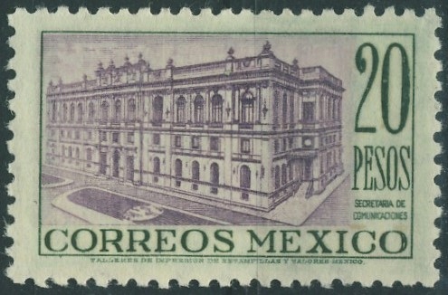 Mexico 20 pesos - Palacio