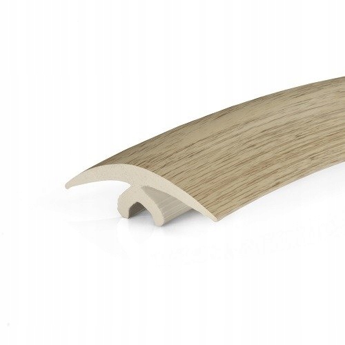 Dilatační prahová lišta elastická pro oblouky 6 m Dub Alpský, profil A