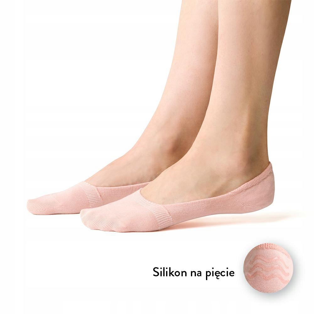 

Steven stopki Bawełniane silikon 058 j.róż 35-37