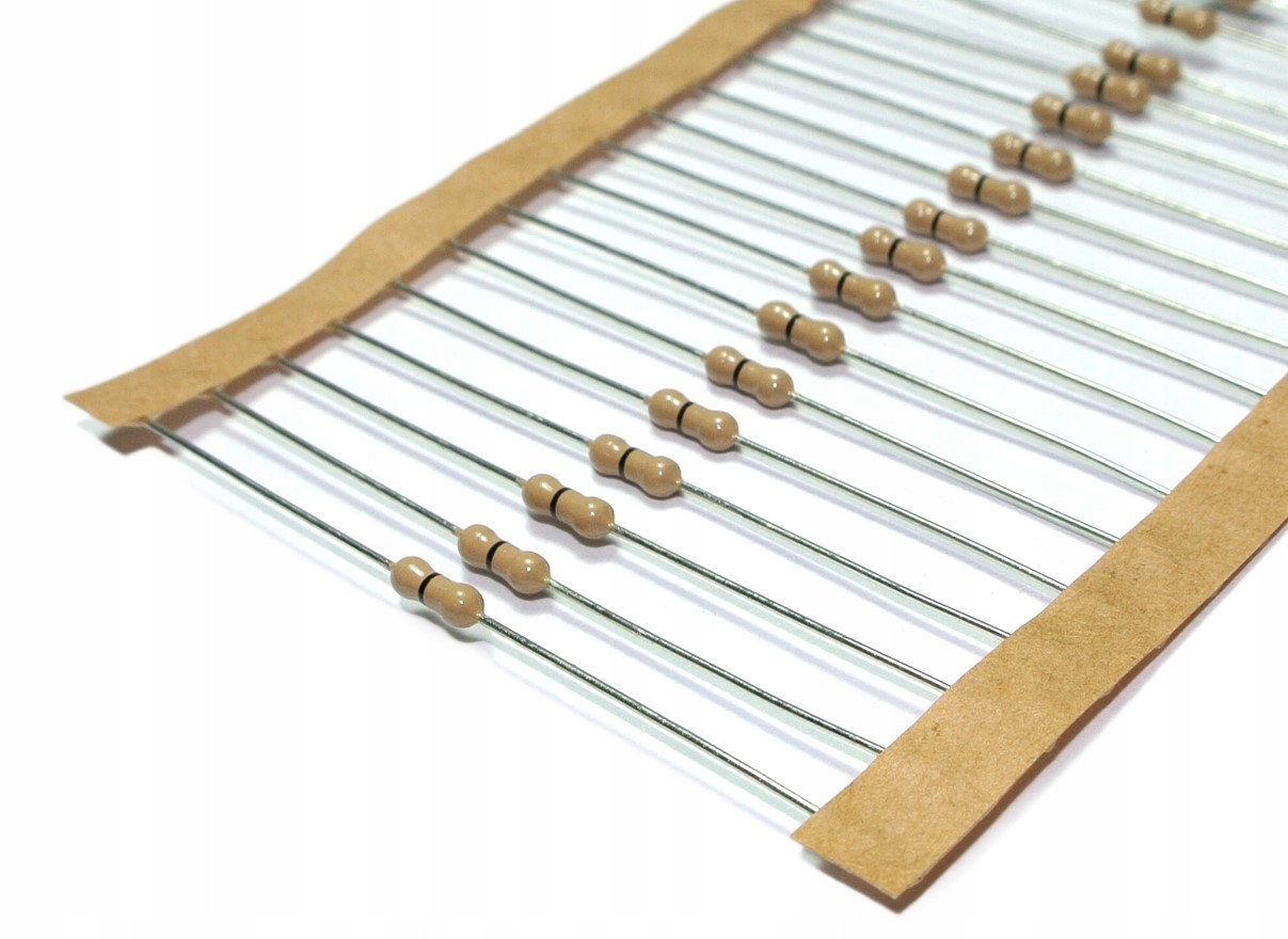 Zwora ZOR-25-R-52-0R 0R 0.25W Yageo Rezystor 0 Ohm 1/4W [50szt]
