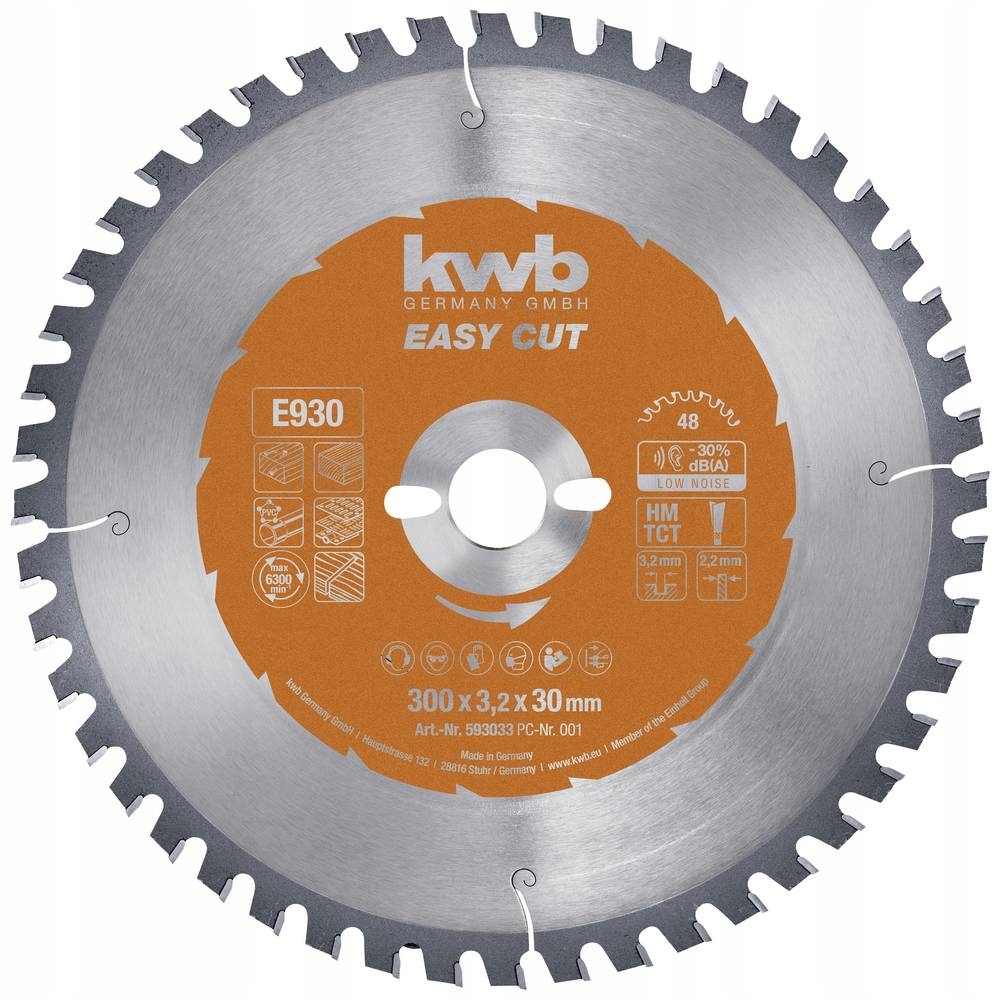 Kwb Pilový kotouč na dřevo 300 x 30 mm 48 zubů