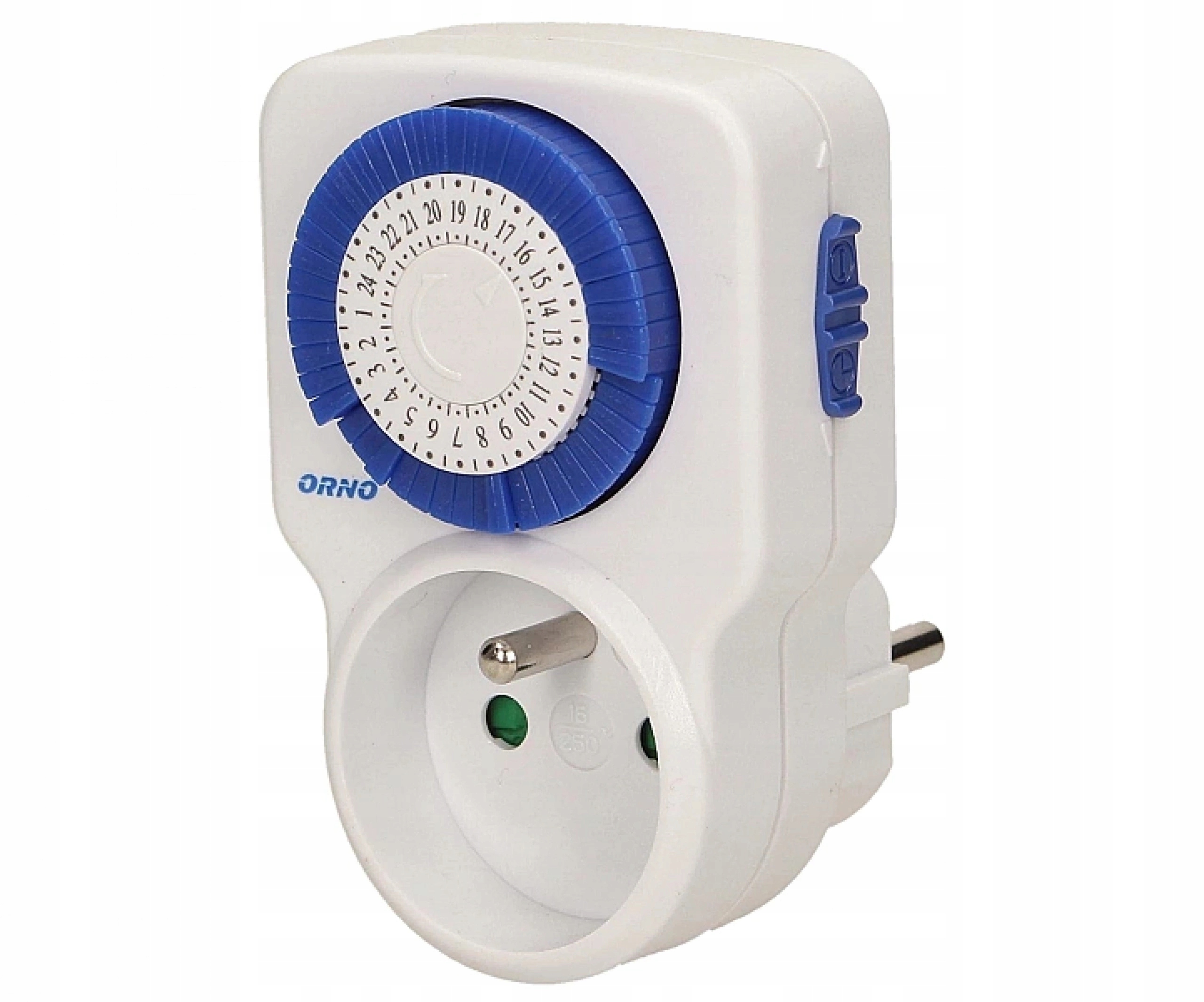 Mini Mechaniczny Programator Czasowy Analogowy Włącznik 24h 3500W Sieciowy Model OR-PRE-427