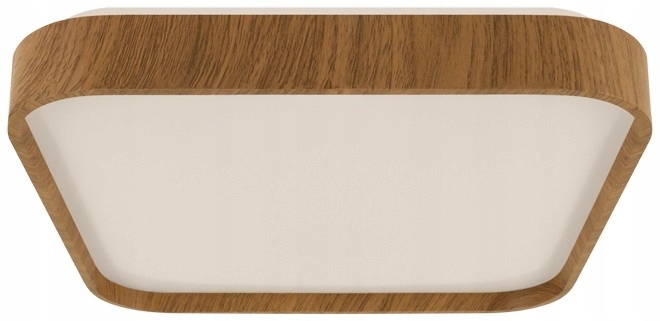 PLAFON LAMPA ŁAZIENKOWA 24W IMITACJA DREWNA DĄB