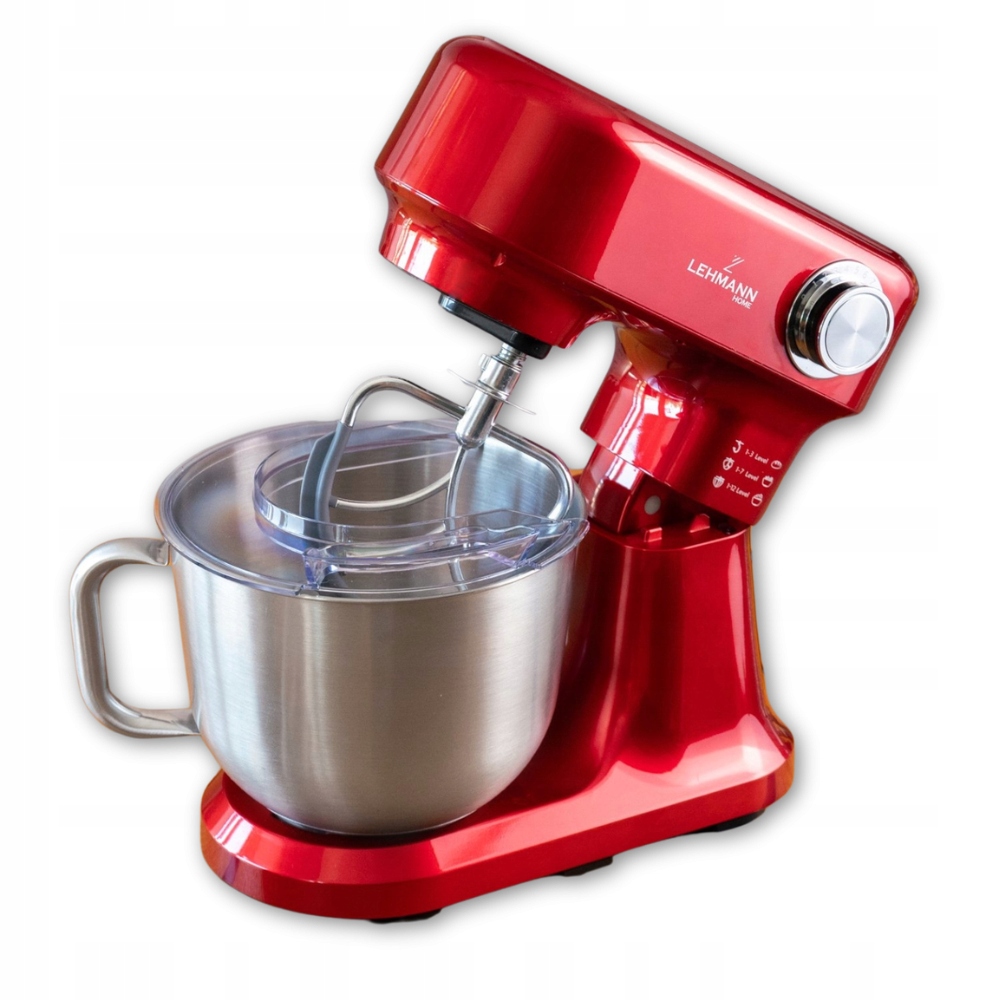 Planetární kuchyňský Robot Mixér 3x míchadlo Set Velká Mísa