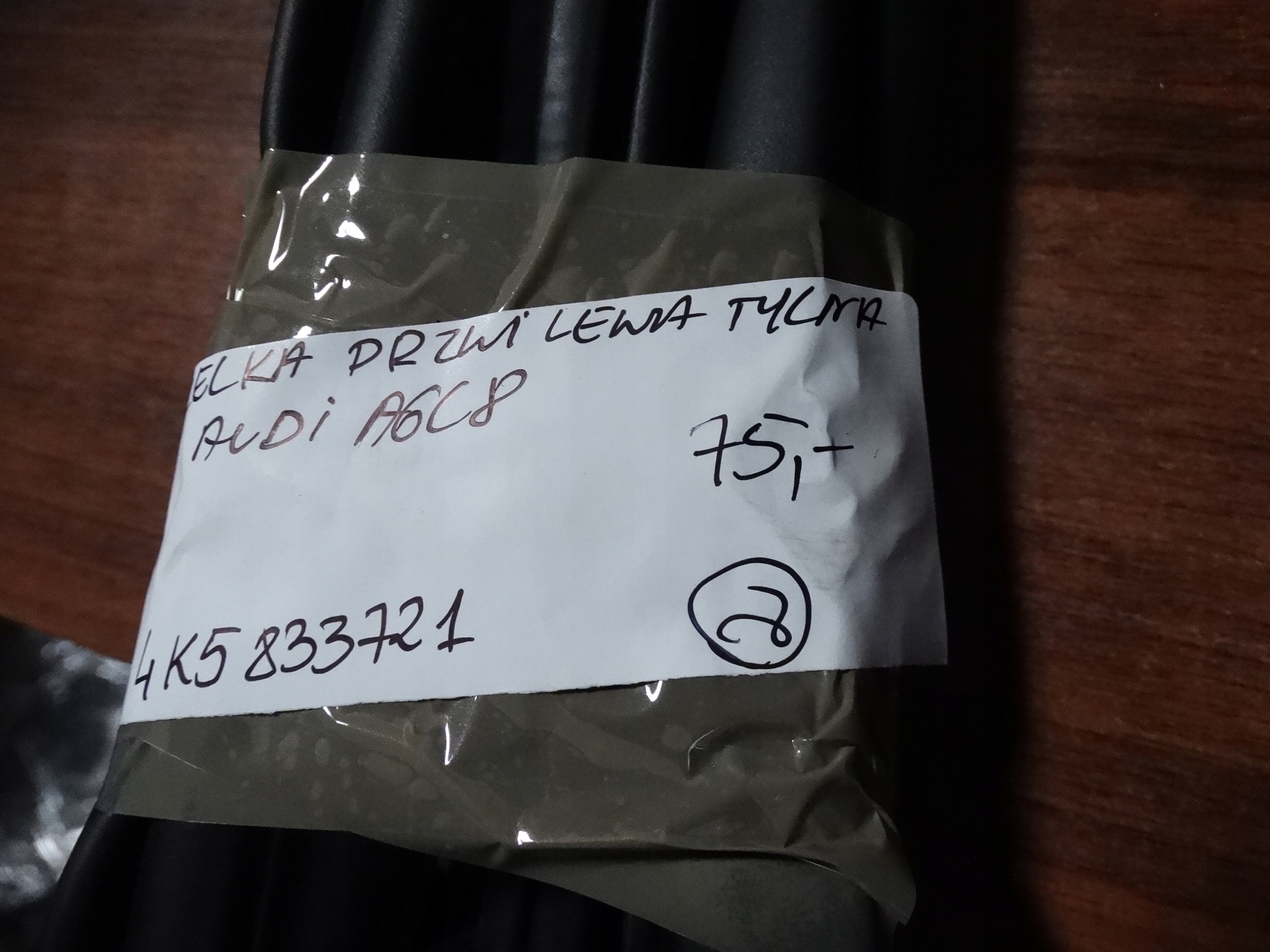 IDEALNA JOINT PORTIÈRE ARRIÈRE AUDI A6 C8 BERLINE 1