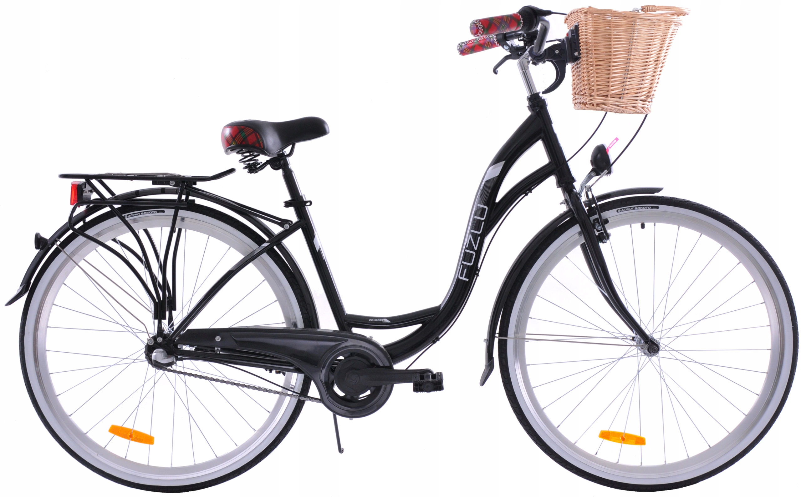 ROWER MIEJSKI 28 DAMSKI DAMKA FUZLU NEVADA 3S KOSZ