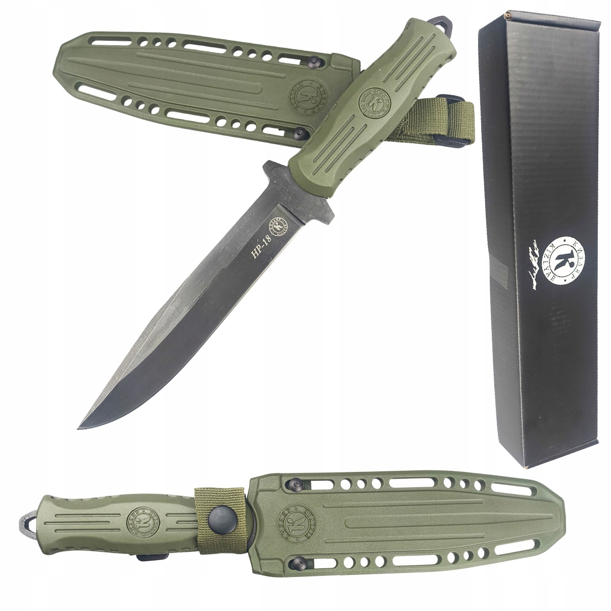Nůž Kizlyar Кизляр HP-18 – Rusko AUS-8 pouzdro ND318