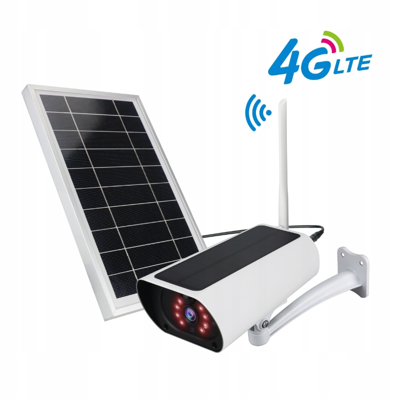 Solárna Lte Kamera Gsm 4G Cam Sim 2 solárne panely