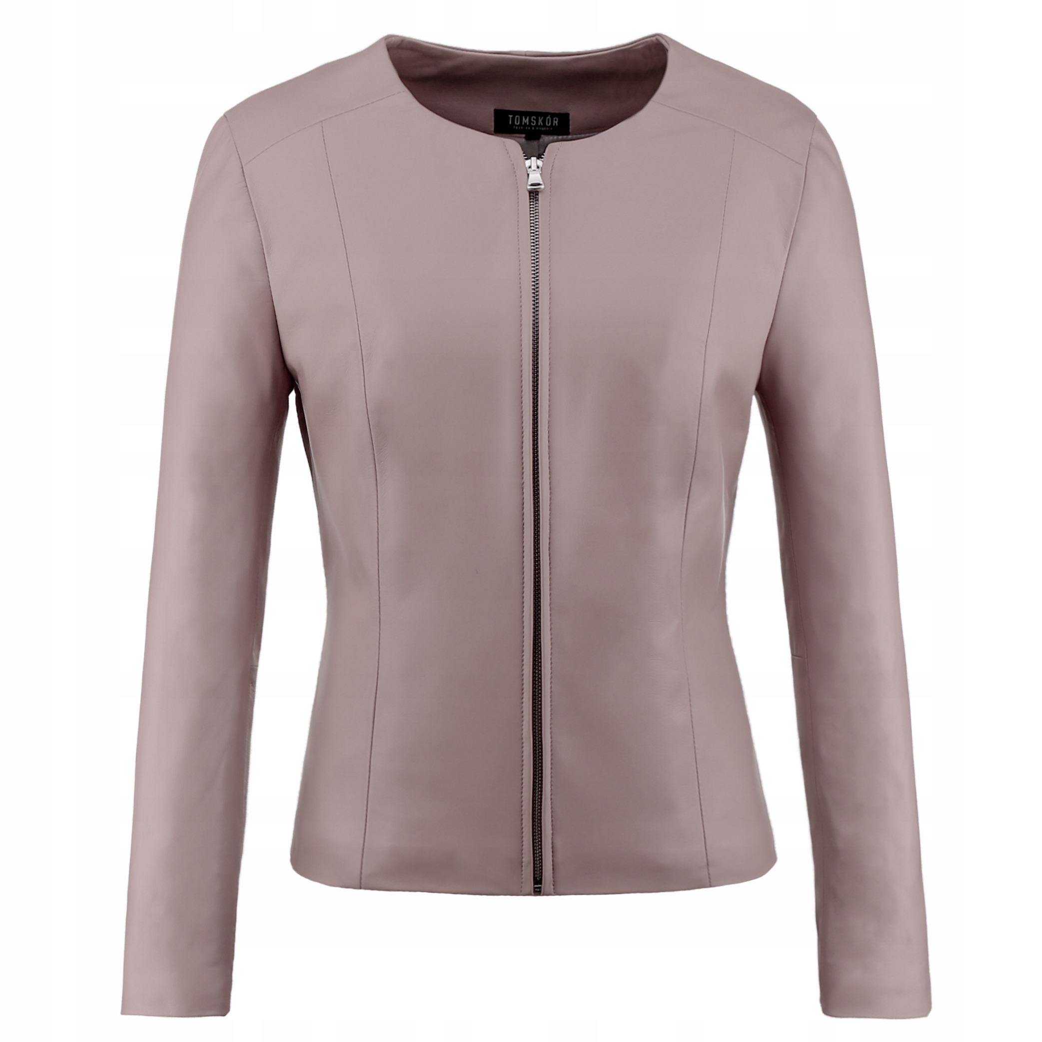 

Skórzana Kurtka Chanelka- Ola Cappuccino 3XL/46