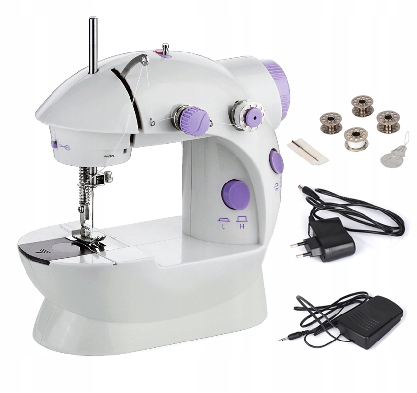 Мини-ШВЕЙНАЯ МАШИНА Для Детей КАК НАСТОЯЩАЯ