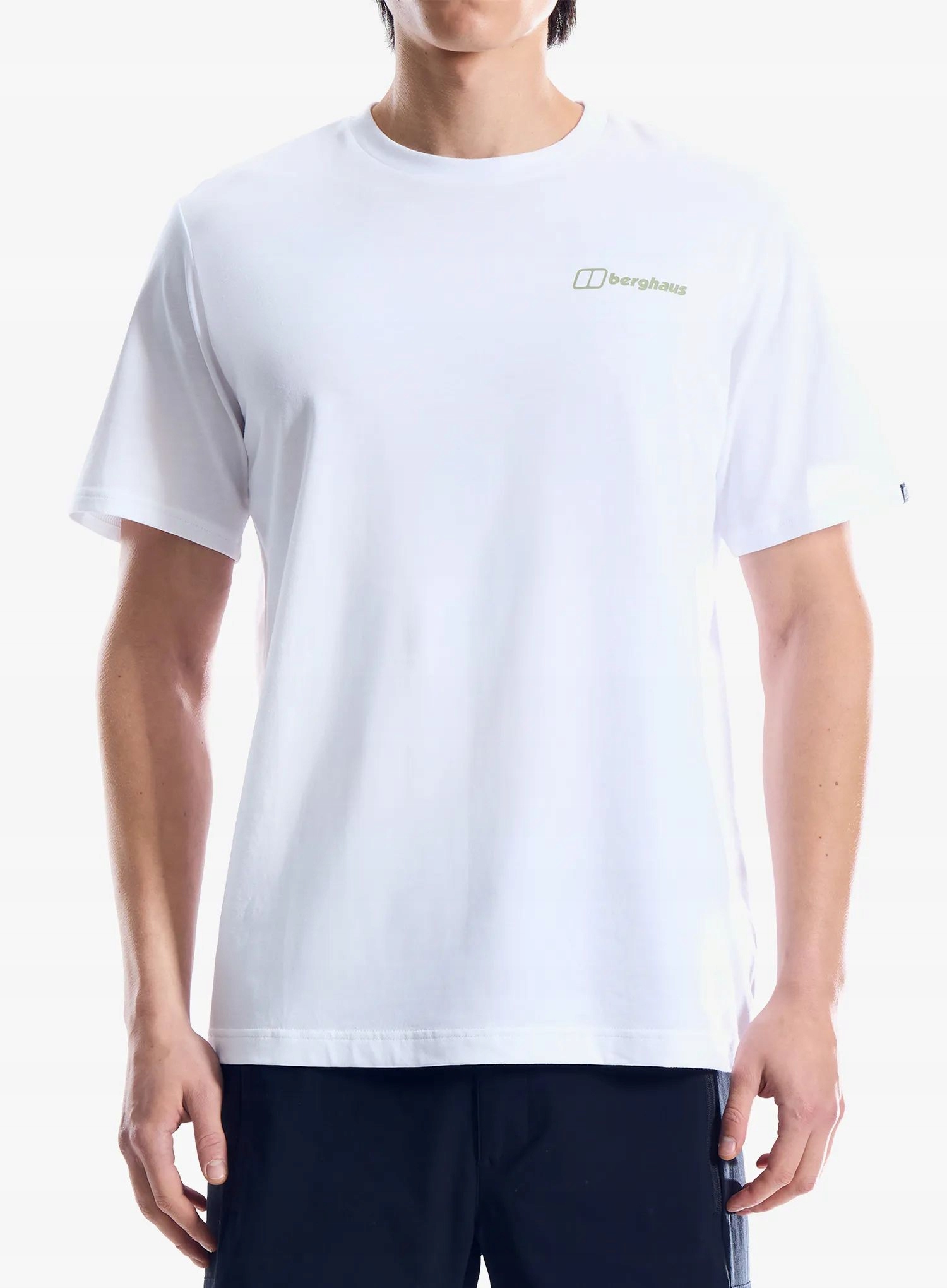 Tričko Berghaus Geo Mountaintry Essential Tee Am pure white Xs