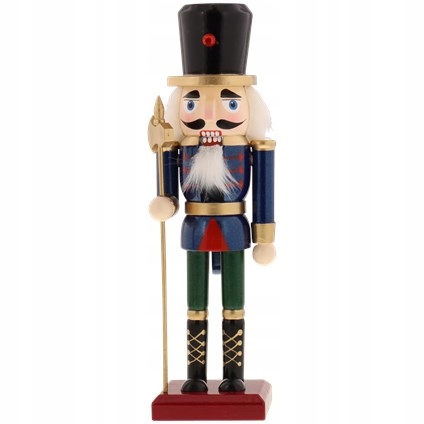 DZIADEK DO ORZECHÓW FIGURKA ZE STRZELBĄ DEKORACJA ŚWIĄTECZNA XXL 60 cm Ż Wysokość produktu 60 cm