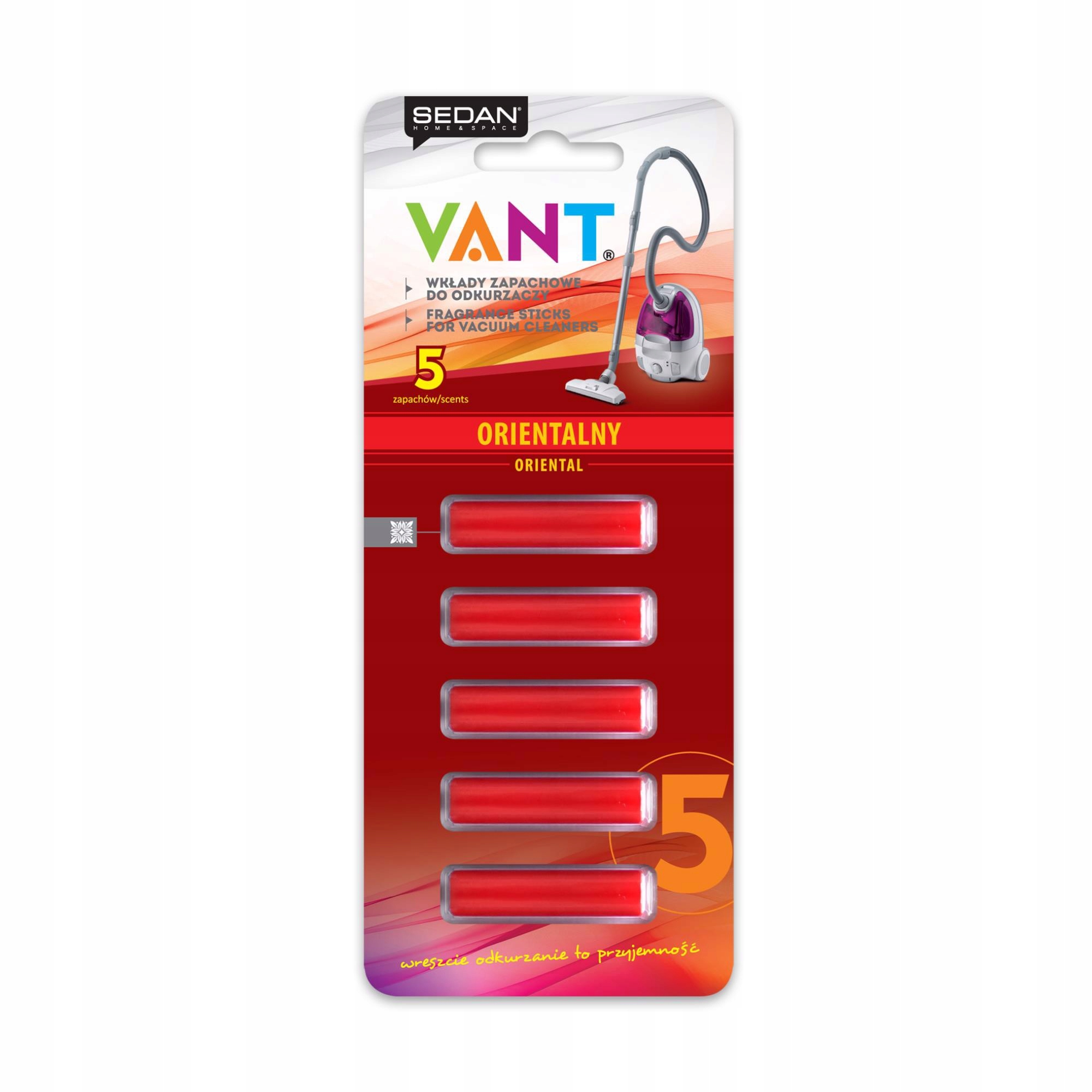WKŁAD ZAPACHOWY DO ODKURZACZA VANT 5 ORIENTALNY