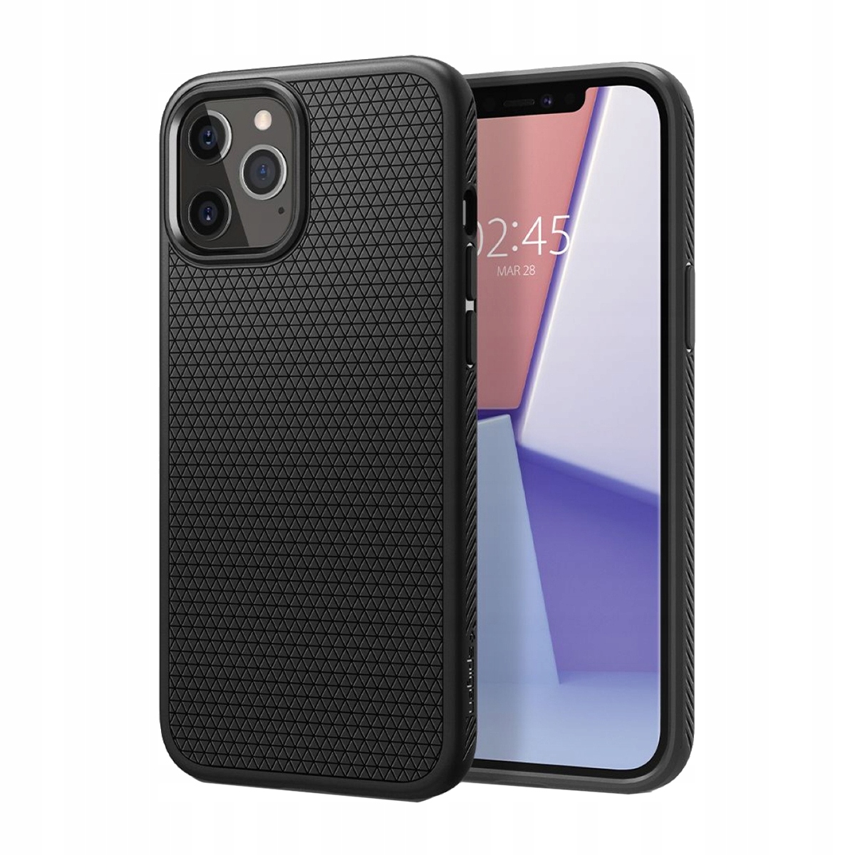 Etui Spigen do Apple iPhone 12 Pro Max czarne