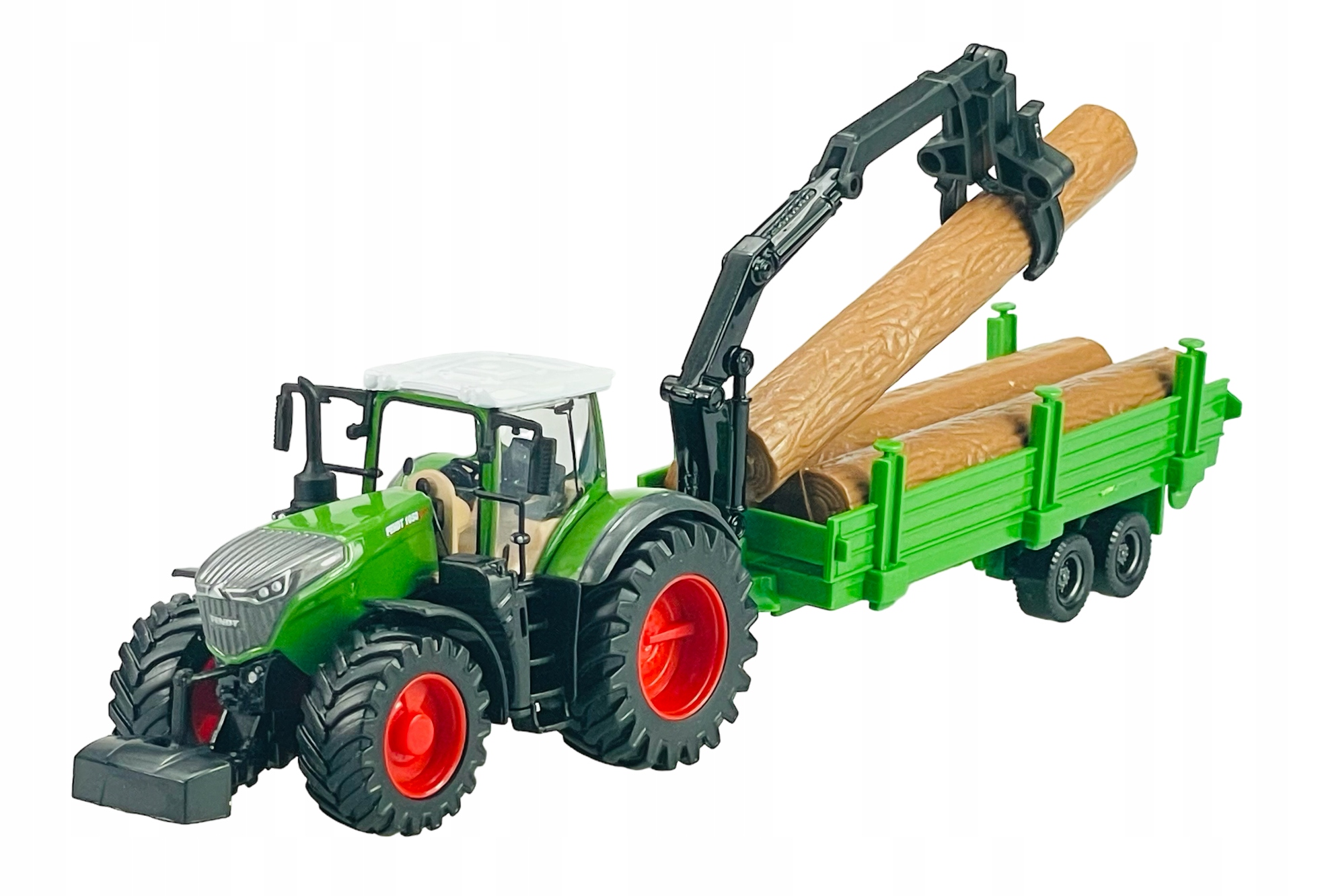 Bburago Fendt 1050 Vario Traktor S Přívěsem A Nabíječkou Nový Model 31677
