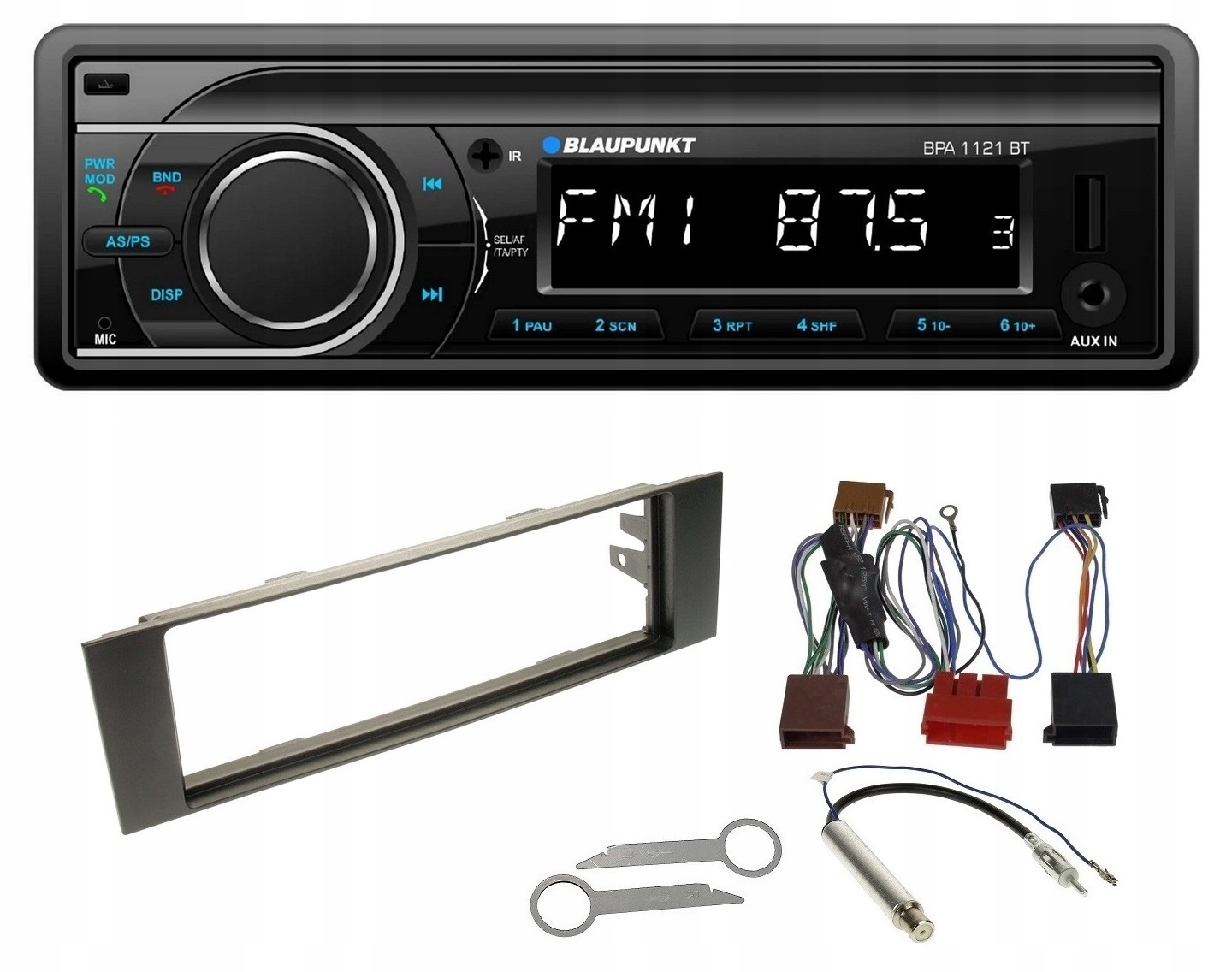 Blaupunkt BPA1121BT autorádio Aux M3 Usb Bluetooth Audi A3 8P 8PA