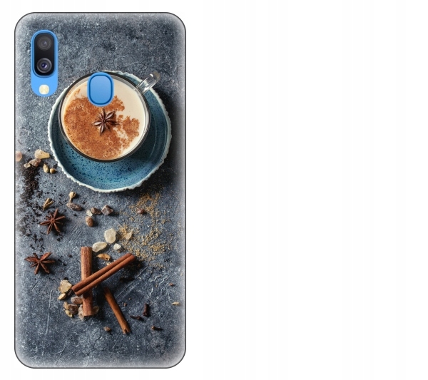 

Etui pokrowiec Samsung Galaxy A40 Kawa z wanilią m