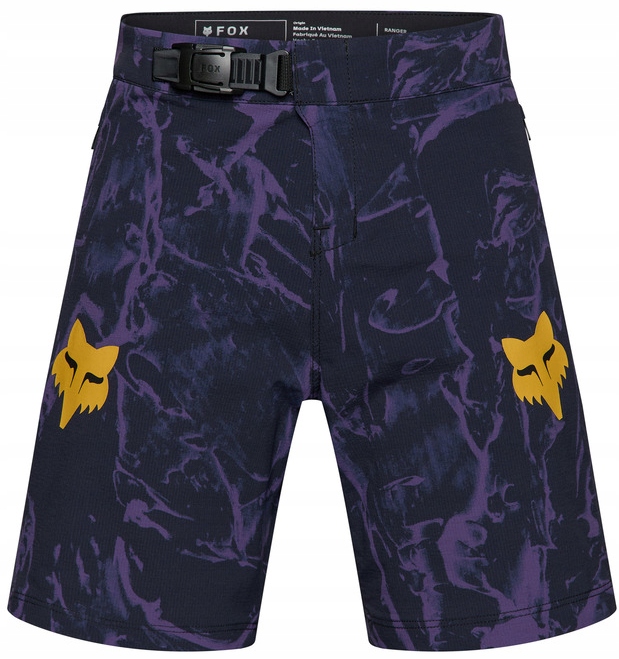 Dětské Kraťasy Fox Ranger Image Print Plum, velikost 28 Youth