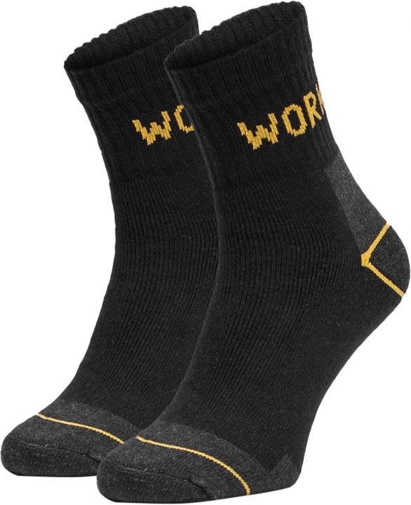 Skarpety robocze bawełna BHP WORK grube ciepłe Frotte 39/42 - 12 pak Marka inna