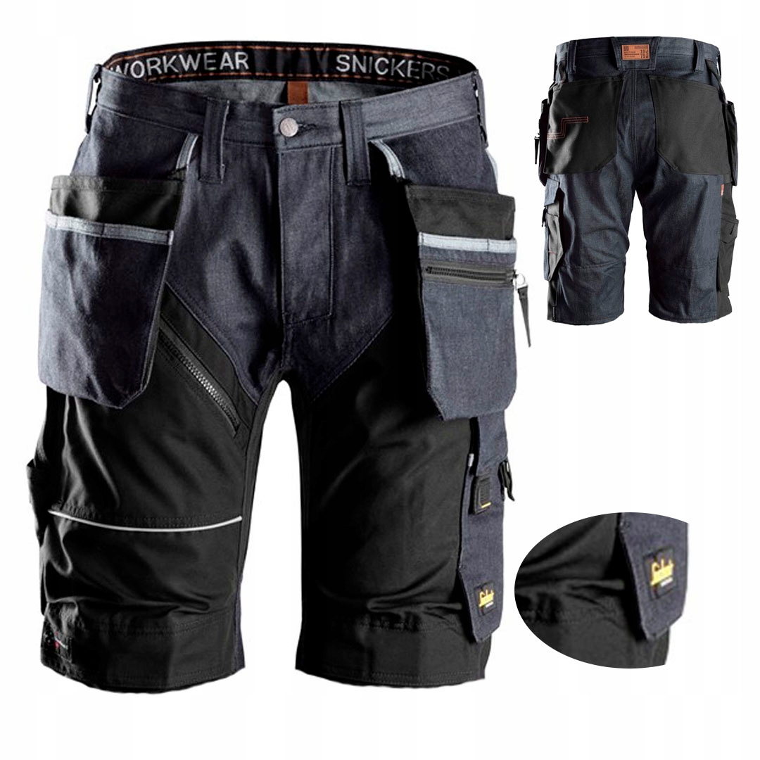 Рабочие шорты Snickers 6204 ruffwork R 52 jeans
