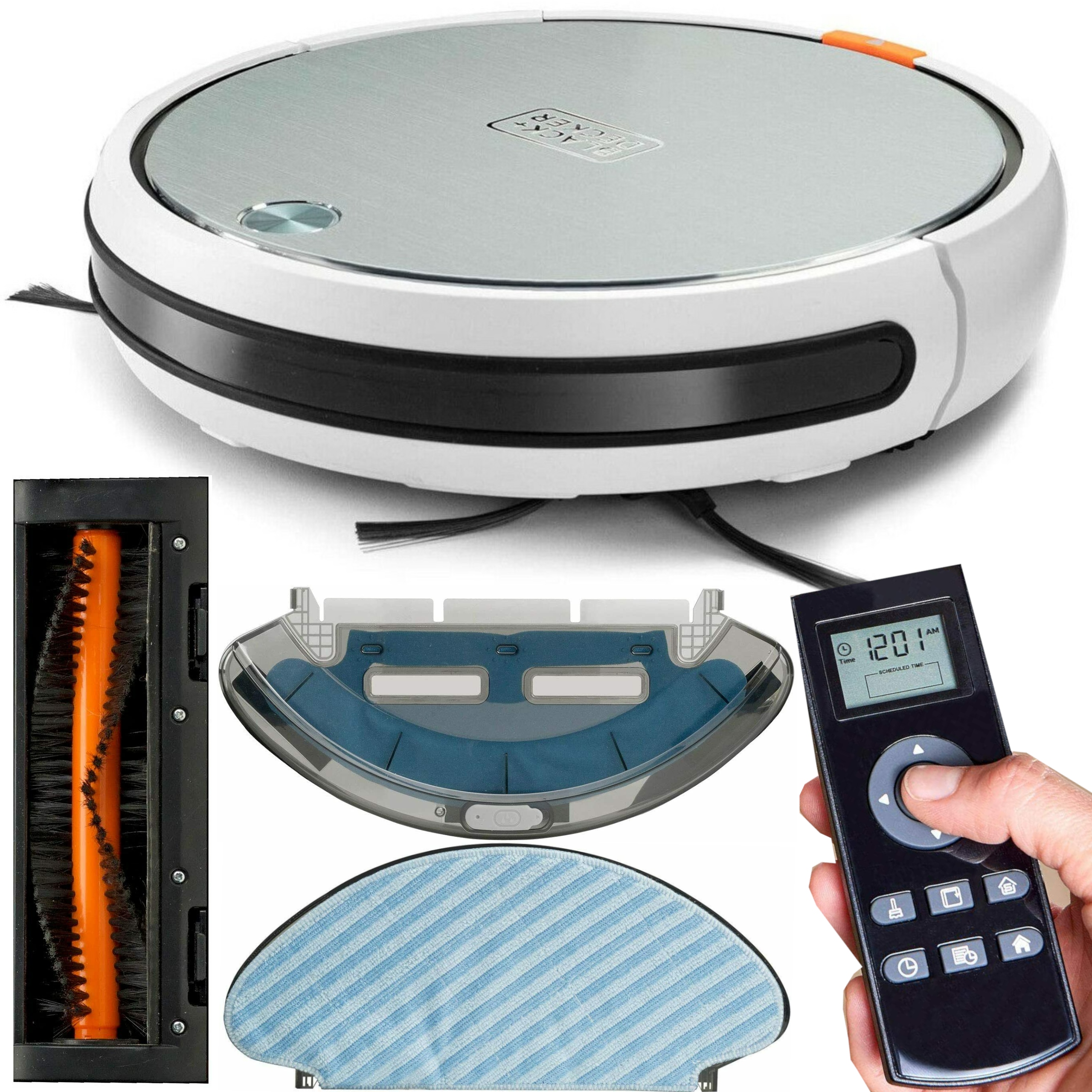 

Robot Sprzątający Odkurzacz Mopujący 4w1 +pilot Bd