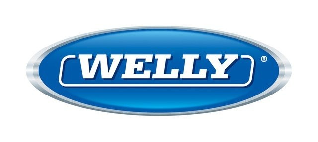 FORD FOCUS ST MODEL METAL WELLY 1:34 NIEBIESKI Materiał metal plastik