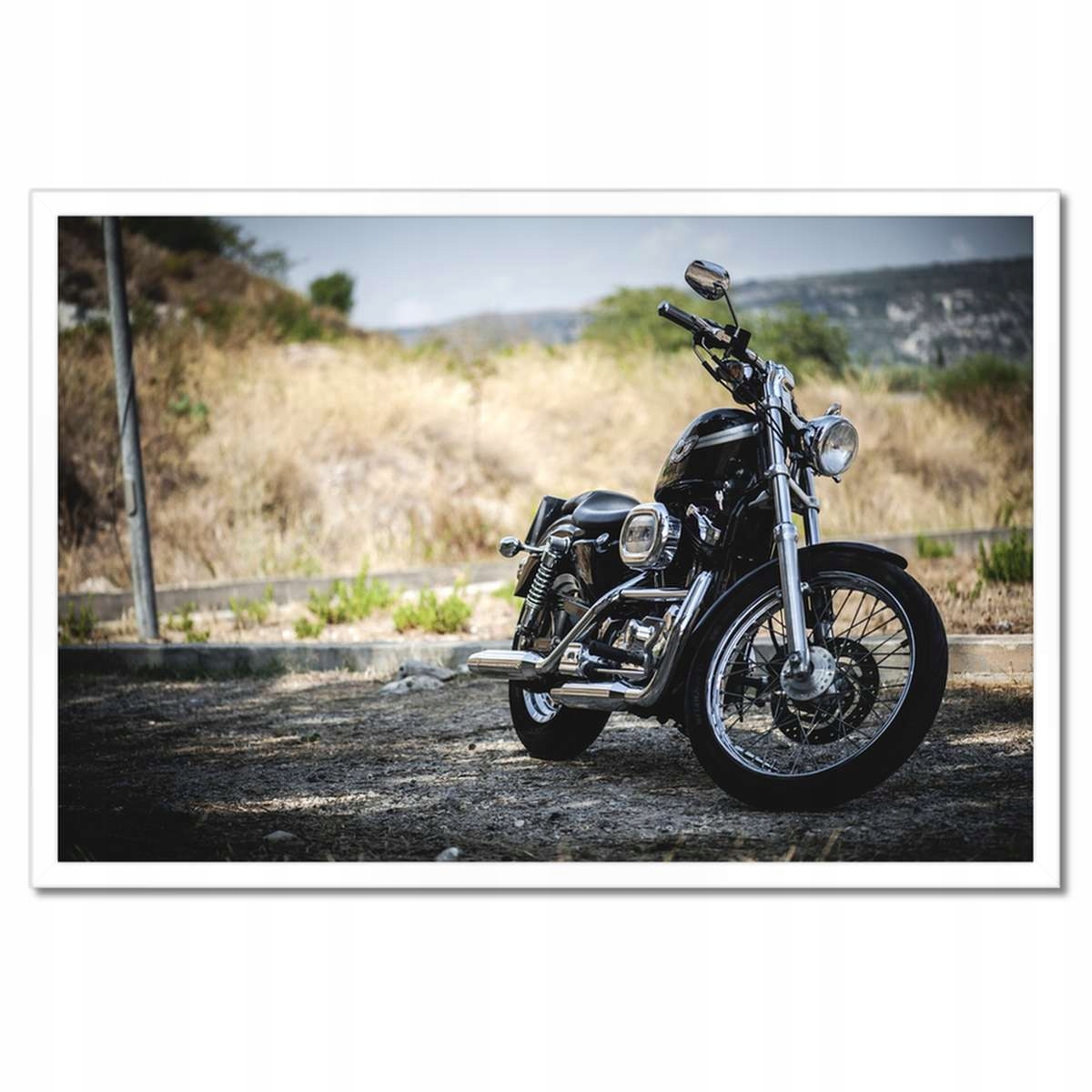 Plakáty v rámu 60x40 Motocykl Klasik Motor