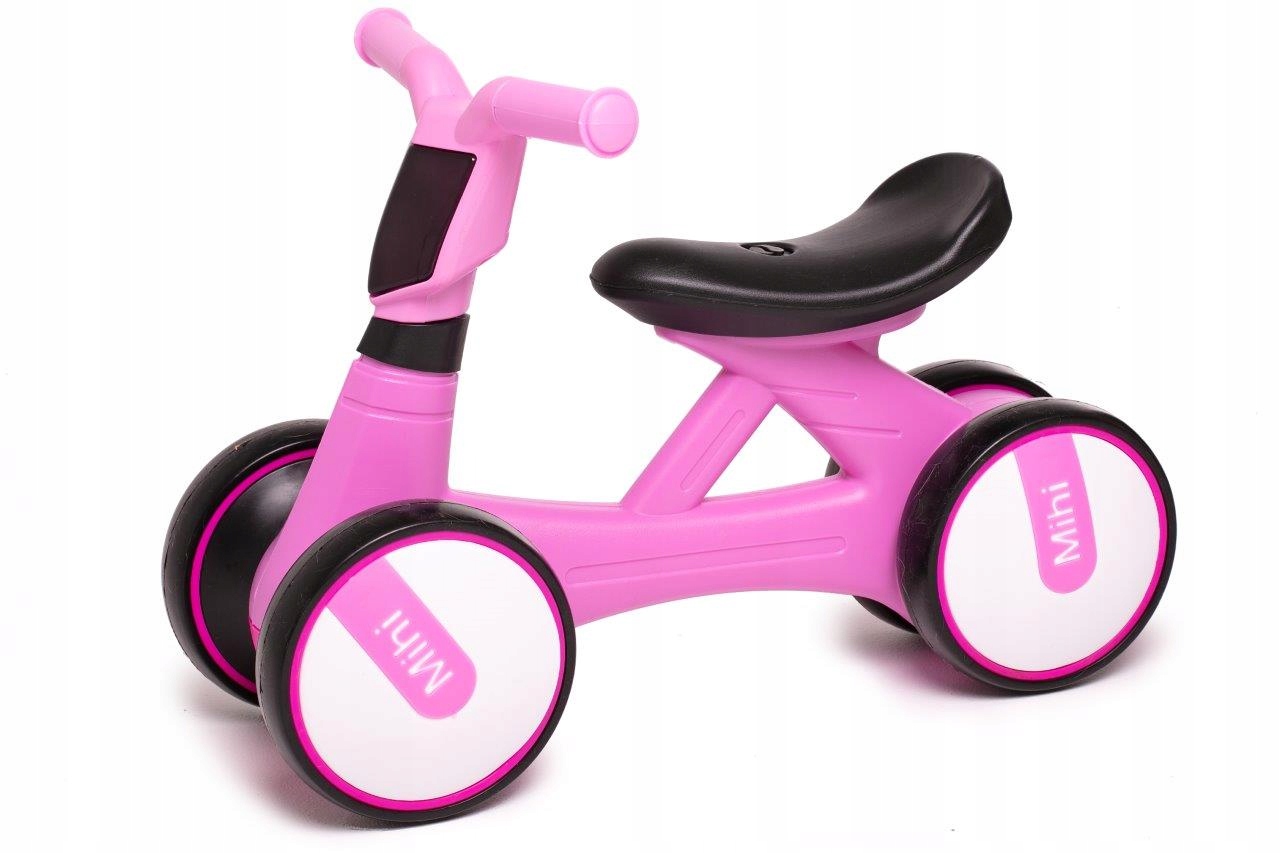Rocky Jeździk pchacz rowerek biegowy rower lekki 2kg chodzik różowy