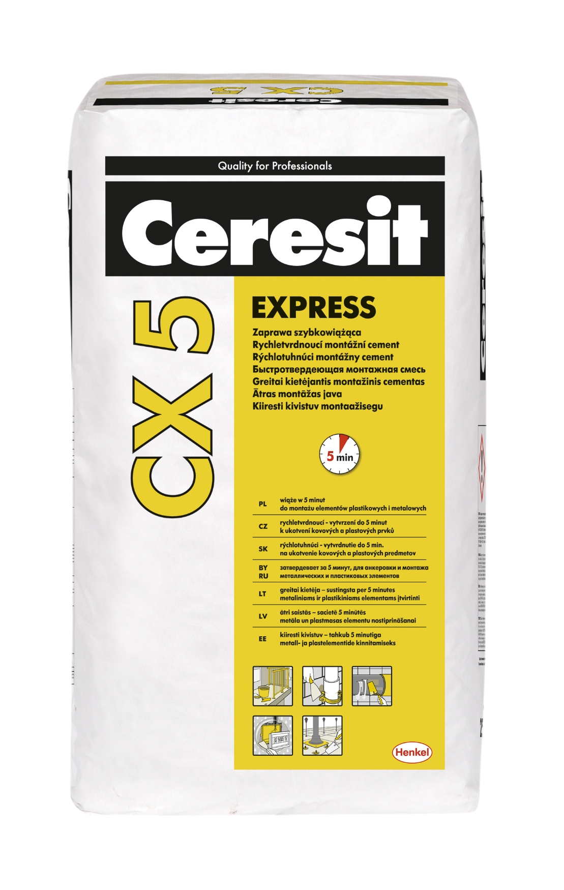 Ceresit – CX 5 – montážní malta 25 kg