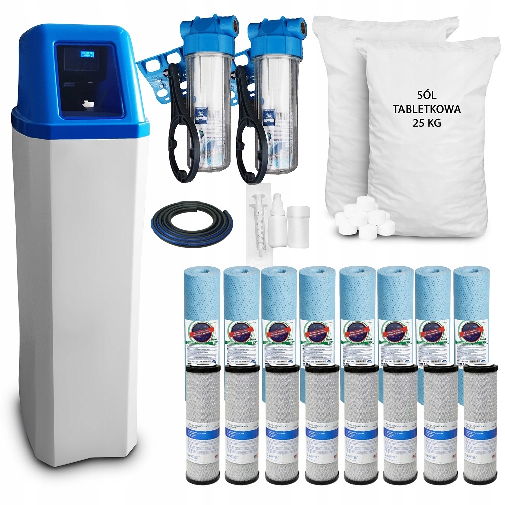 ZMIĘKCZACZ WODY HYDRECO 25 MONOSFERYK +FILTRY+SÓL