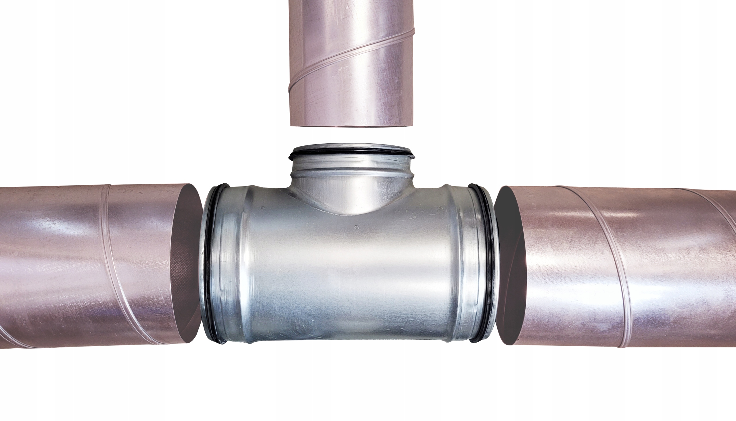 Trójnik prosty z uszczelką 200/160 mm Marka Solvent