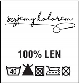 Woreczek na zioła - rozmaryn (lniany) Rodzaj na przyprawy