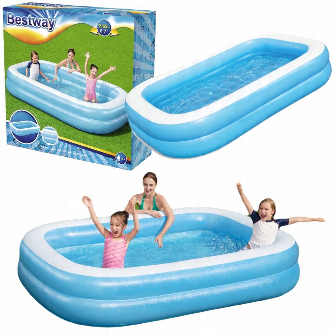 

Bestway Basen Ogrodowy 262X175X51CM 778L