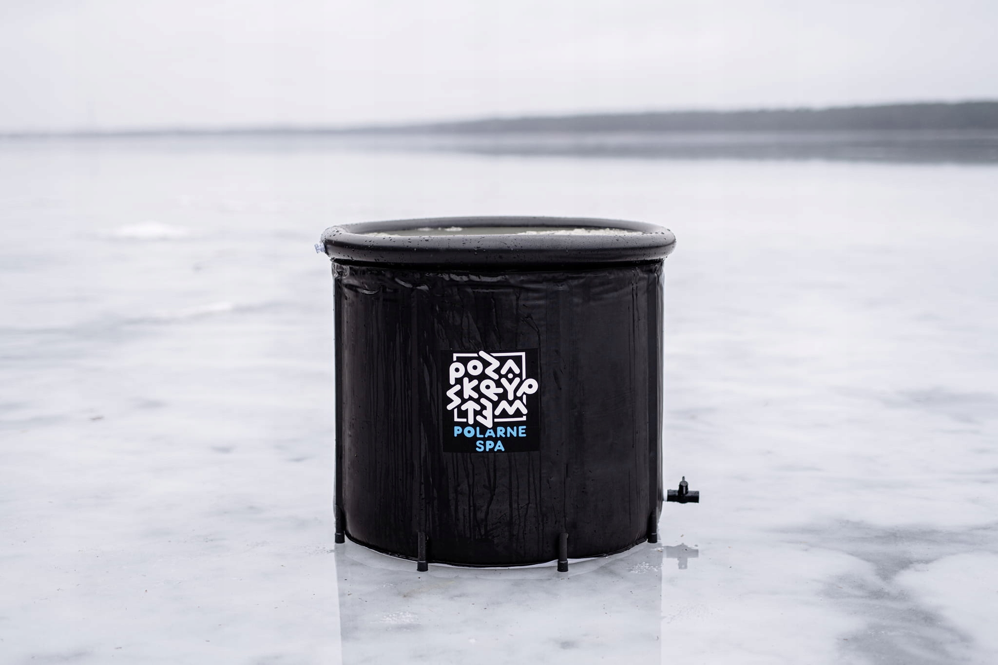 Polárne Spa Balia na mrožovanie bazénová vaňa prenosný sud s krytom