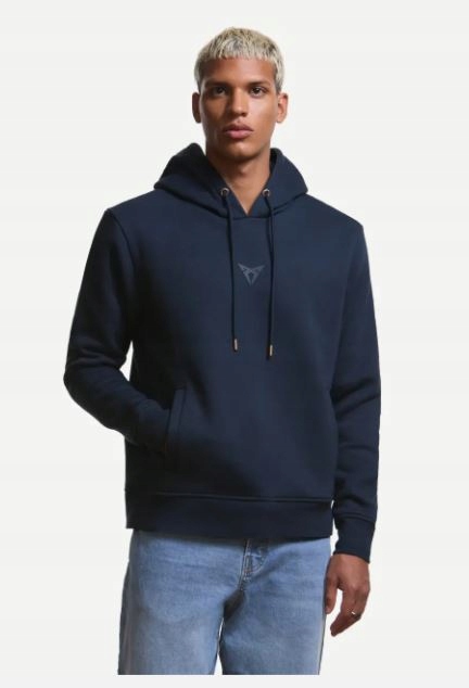 BLUZA Z KAPTUREM CUPRA GRANATOWA - ROZMIAR L - 6H1084130P IBJ