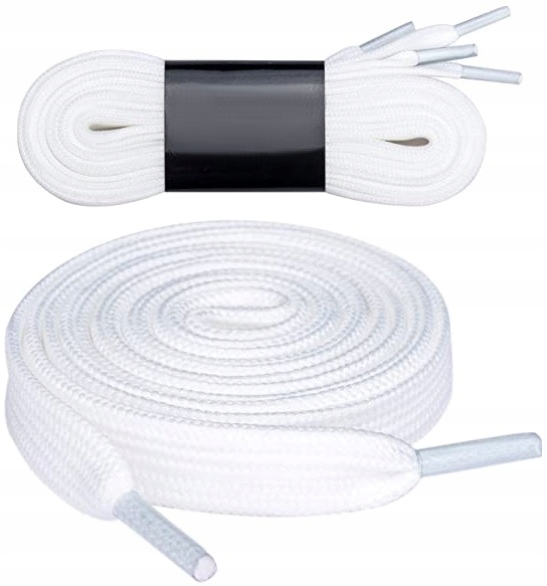 

Sznurówki Sznurowadła Płaskie 7 mm 100 cm Białe