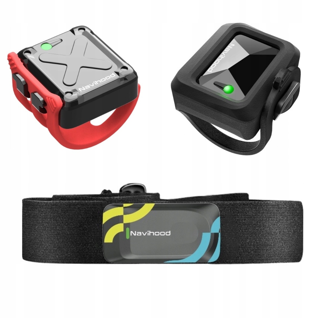 Měřič Tepové Frekvence S Páskem Snímače Rychlosti Kadence Na Kole, Sada