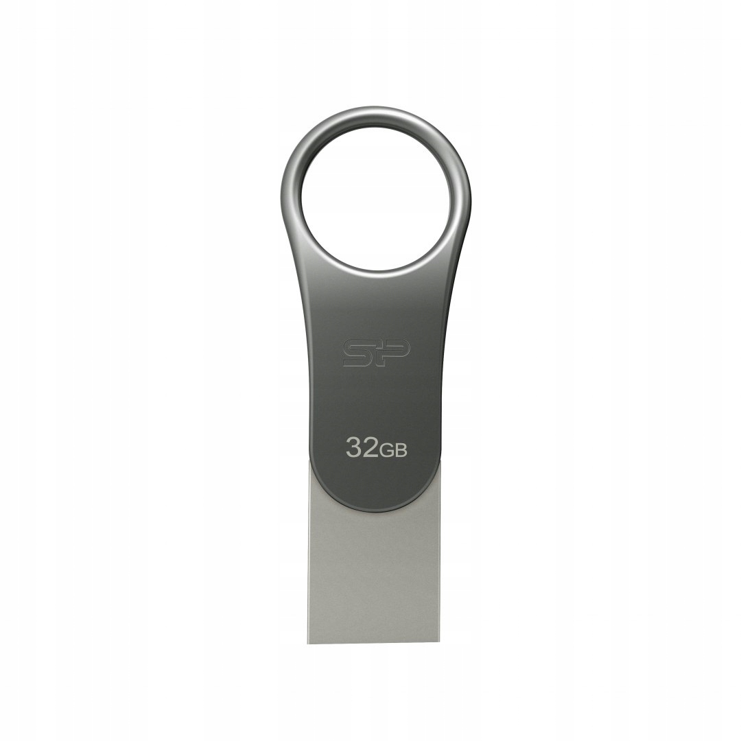 Pendrive Silicon Power C80 32 GB USB 3.0 srebrny