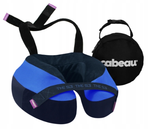 Polštář podložka na krk Tne Evo S3 Cabeau Sydney modrá