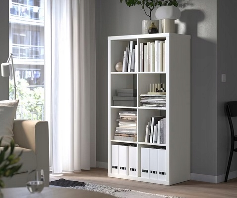 IKEA KALLAX - regał biały 77x147 cm Kod producenta 802.758.87