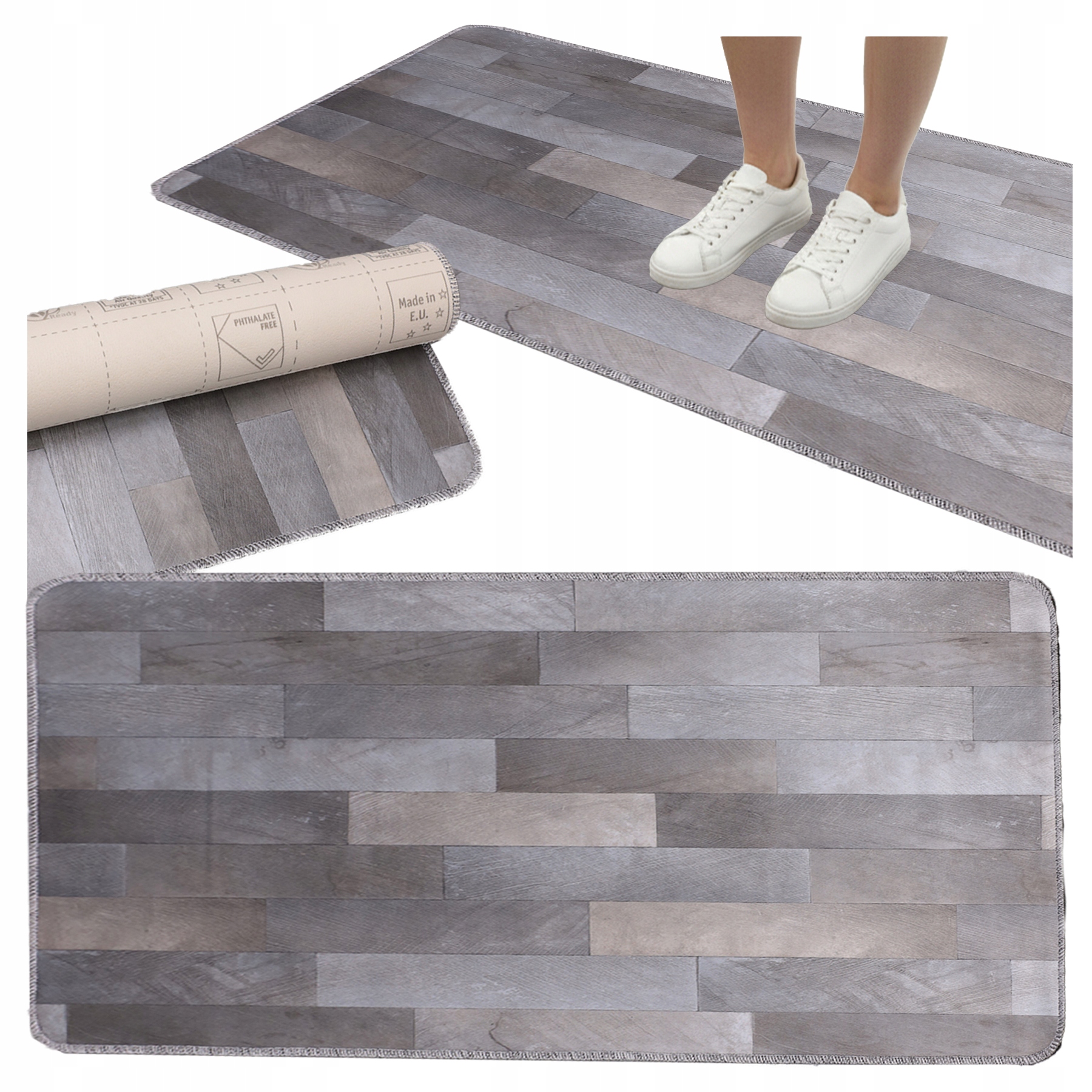 Koberec Běhoun do kuchyně 70x200 Pvc podložka protiskluzová voděodolná zesílená