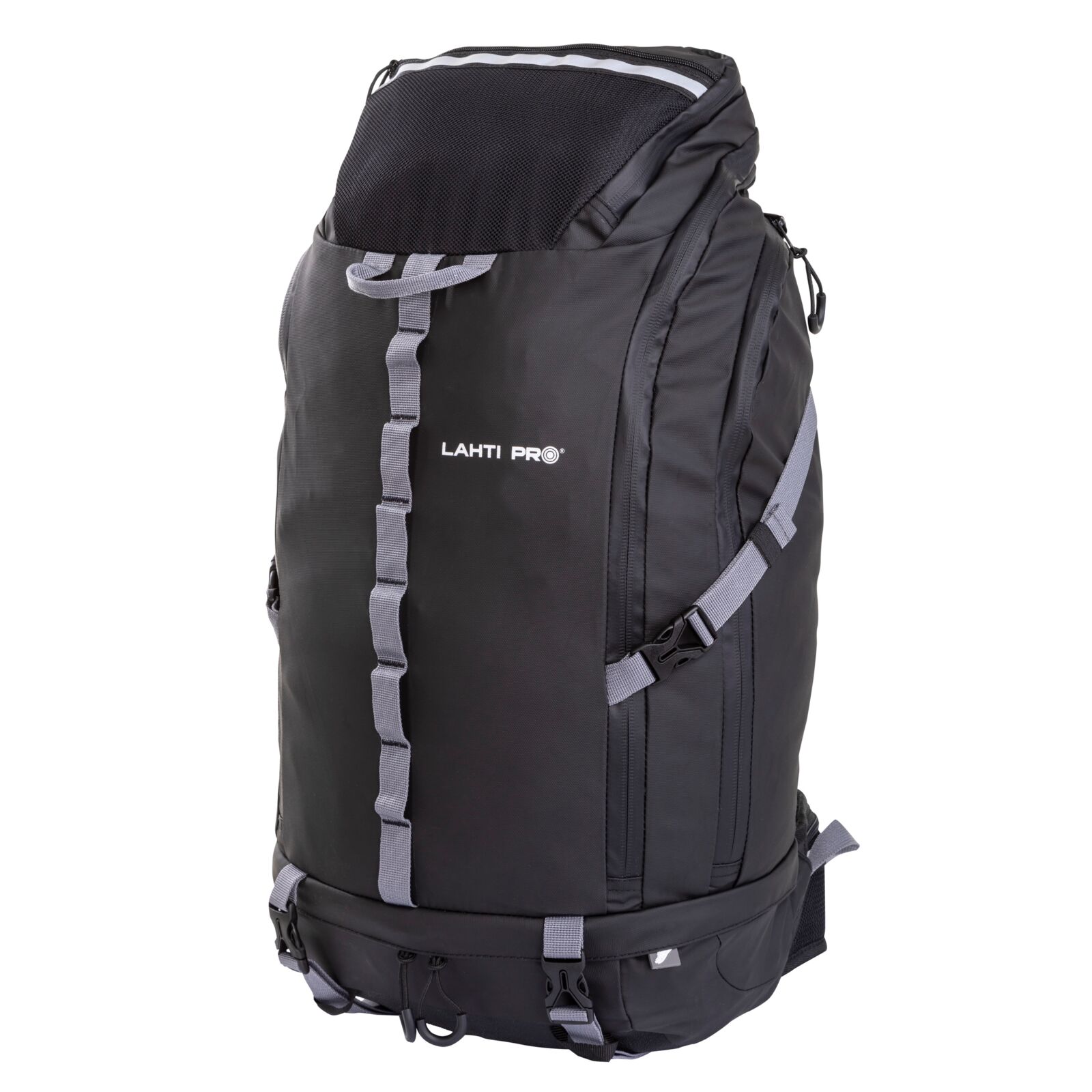 Batoh černý Lahti Pro Reflexní prvky Polyester, Pvc