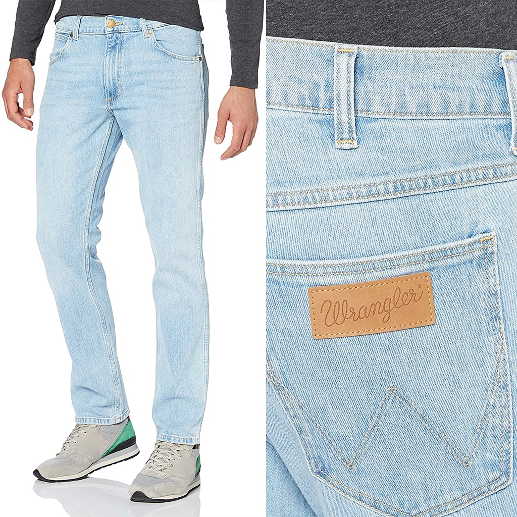 

Wrangler Greensboro Morning Light Jeansy W33 L34