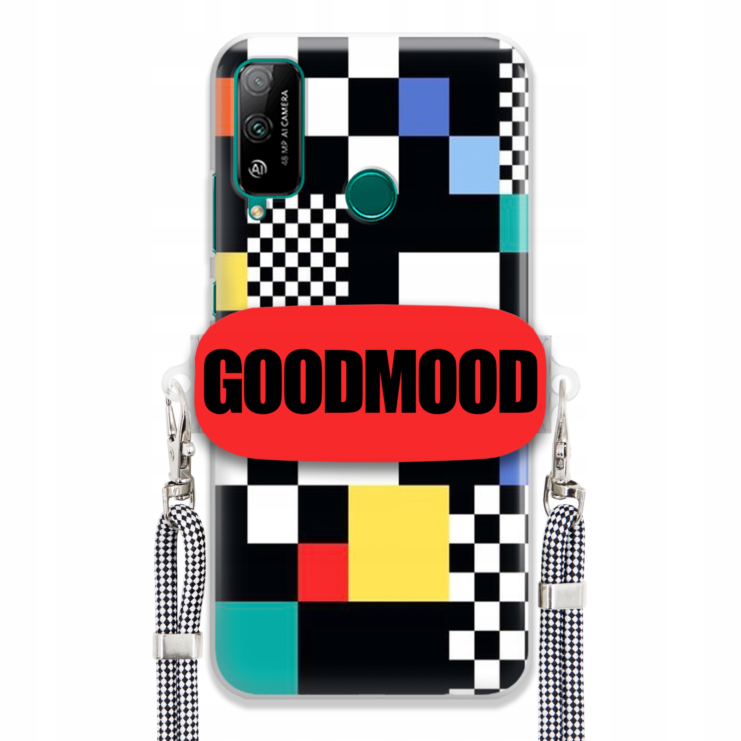 Pouzdro Pro Huawei Honor Play 4T Case Držák Na Vodítko Zebra Telefonu Pixelart Wz