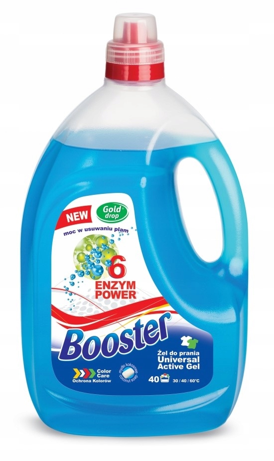 

Booster 3L do prania uniwersalnego aktywny żel 1/4